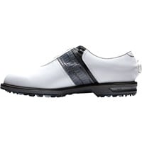 FootJoy Men's Premiere Series Packard BOA Spikeless Golf Shoes - Discontinued Style, White/Grey