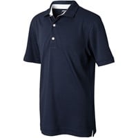 FootJoy Junior Solid Pique Golf Polo, Navy