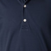 FootJoy Junior Solid Pique Golf Polo, Navy