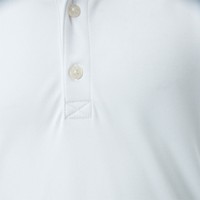 FootJoy Junior Solid Pique Golf Polo, White