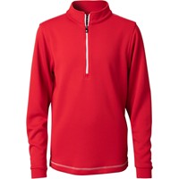 FootJoy Junior Mid Layer Golf Pullover, Red