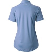 Greg Norman Women's Freedom Pique Golf Polo, Dark Blue