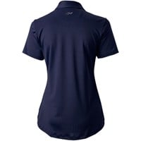 Greg Norman Women's Freedom Pique Golf Polo, Navy