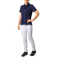 Greg Norman Women's Freedom Pique Golf Polo, Navy