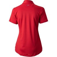 Greg Norman Women's Freedom Pique Golf Polo, Red