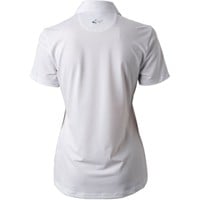 Greg Norman Women's Freedom Pique Golf Polo, White