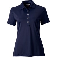 Greg Norman Women's Freedom Pique Golf Polo, Navy