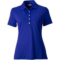 Greg Norman Women's Freedom Pique Golf Polo, Royal