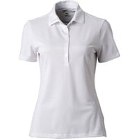 Greg Norman Women's Freedom Pique Golf Polo, White