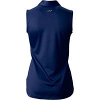 Greg Norman Women's Freedom Pique Sleeveless Golf Polo, Navy