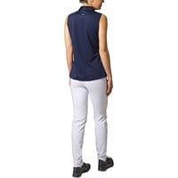 Greg Norman Women's Freedom Pique Sleeveless Golf Polo, Navy