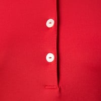 Greg Norman Women's Freedom Pique Sleeveless Golf Polo, Red