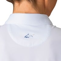 Greg Norman Women's Freedom Pique Sleeveless Golf Polo, White