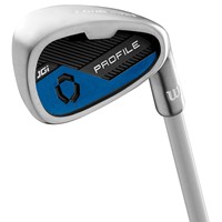 Wilson Junior Profile JGI Blue Packaged Sets (for kids 56-63in tall), Blue