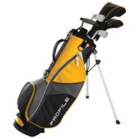 Wilson Junior Profile JGI Yellow Packaged Set (for kids 50-56in tall), Yellow