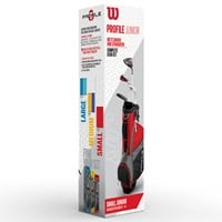 Wilson Junior Profile JGI Red Packaged Set (for kids 40-50in tall), Red