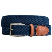 TGW Men's Stretch Woven Golf Belt, Navy