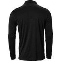 TGW Men's Solid Long Sleeve Golf Polo, Black