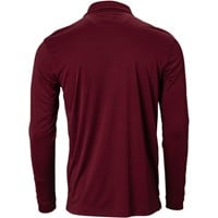 TGW Men's Solid Long Sleeve Golf Polo, Maroon