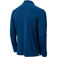 TGW Men's Solid Long Sleeve Golf Polo, Navy