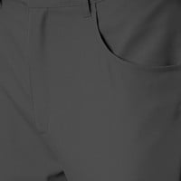 TGW Men's 5 Pocket Stretch Waist Golf Pants, Charcoal