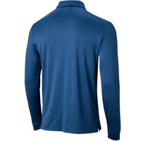 Callaway Men's Fine Line Stripe Long Sleeve Golf Polo, Navy