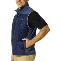 Callaway Men's Quilted Golf Vest, Navy