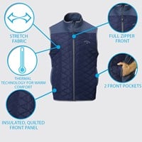 Callaway Men's Quilted Golf Vest