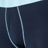 FootJoy Men's Performance Boxer Golf Briefs, Navy/Blue