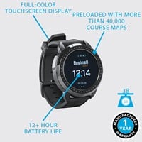 Bushnell iON Elite GPS Watch, Black