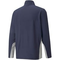 Puma Men's Gamer 1/4 Zip Golf Pullover, Navy