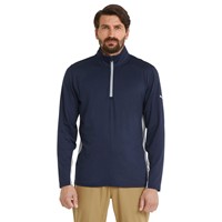 Puma Men's Gamer 1/4 Zip Golf Pullover, Navy