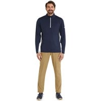 Puma Men's Gamer 1/4 Zip Golf Pullover, Navy