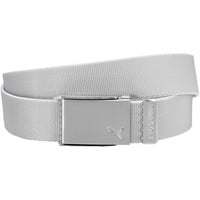 Puma Junior Reversible Golf Web Belt, White/Grey