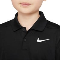 NIKE Junior Victory Solid Golf Polo, Black