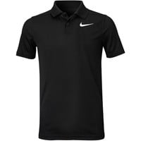 NIKE Junior Victory Solid Golf Polo, Black
