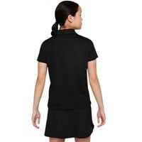 NIKE Junior Solid Victory Golf Polo, Black