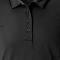 NIKE Junior Solid Victory Golf Polo, Black