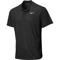 NIKE Men's Victory Solid Golf Polo, Black