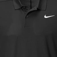 NIKE Men's Victory Solid Golf Polo, Black