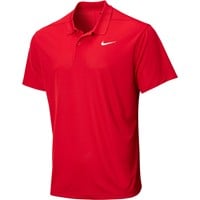 NIKE Men's Victory Solid Golf Polo, Red