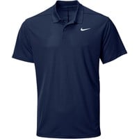 NIKE Men's Victory Solid Golf Polo, Navy