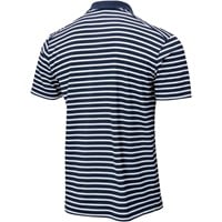 NIKE Men's Victory Stripe Golf Polo, Navy/White