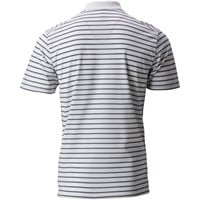 NIKE Men's Victory Stripe Golf Polo, White/Black