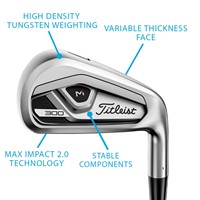 Titleist Men's Gen 2 T300 Golf Irons, 9-z