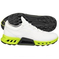 ECCO Men's Biom C4 Golf Shoes, White/Light Green