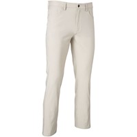 Greg Norman Men's ML75 Microlux 5 Pocket Golf Pants, Cream