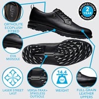 FootJoy Men's Premiere Series Field Spikeless Golf Shoes - Discontinued Style, White