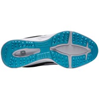 FootJoy Junior Fuel Golf Shoes, White/Black