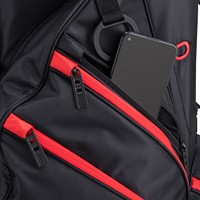 Titleist Cart 14 Golf Bag, Black/Red